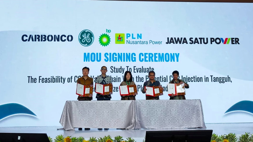 GE VERNOVA, CARBONCO, BP, PLN NUSANTARA AND JAWA 1 TO DEVELOP CCUS VALUE CHAIN FEASIBILITY STUDY IN INDONESIA